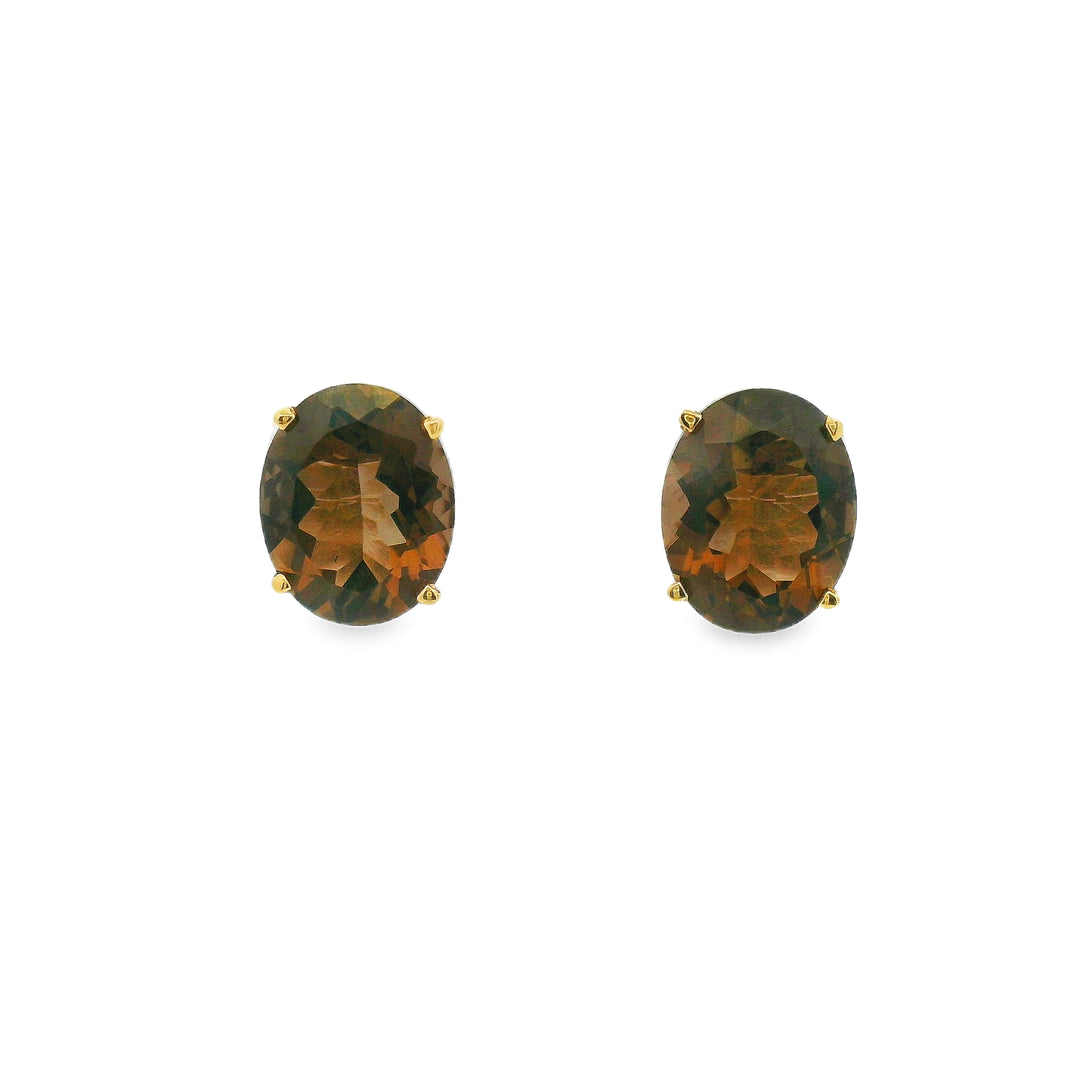 Estate Colored Stone Earrings