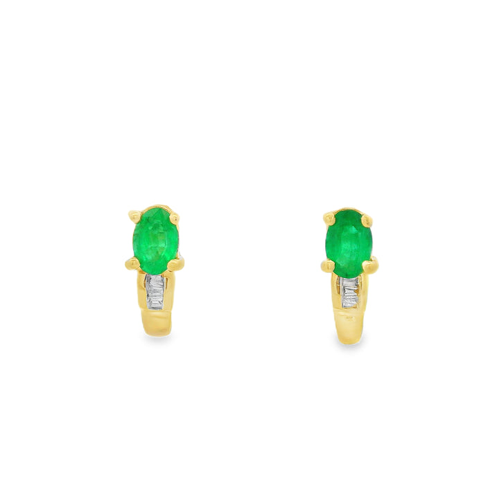 Estate Colored Stone Earrings
