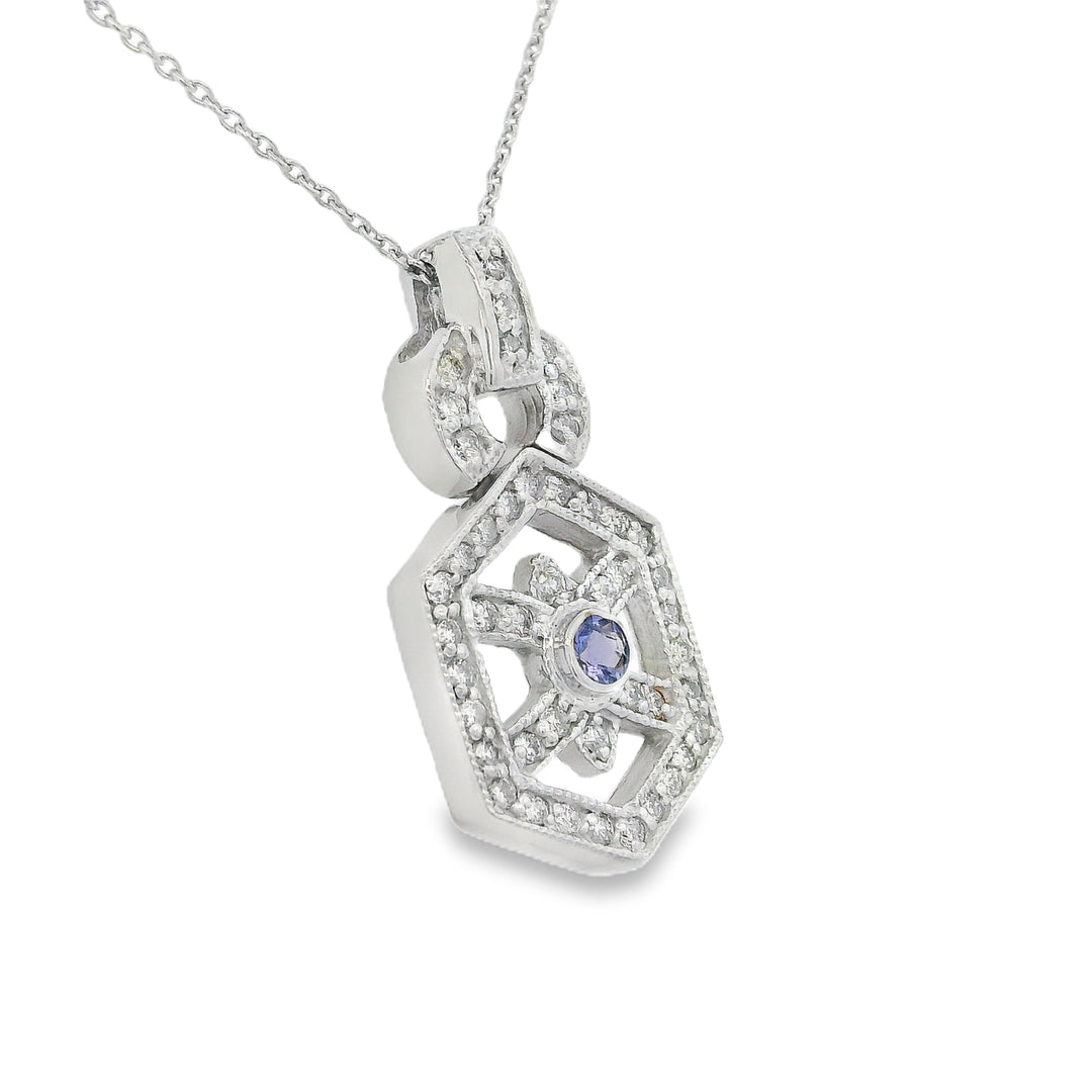 Estate Colored Stone Necklace