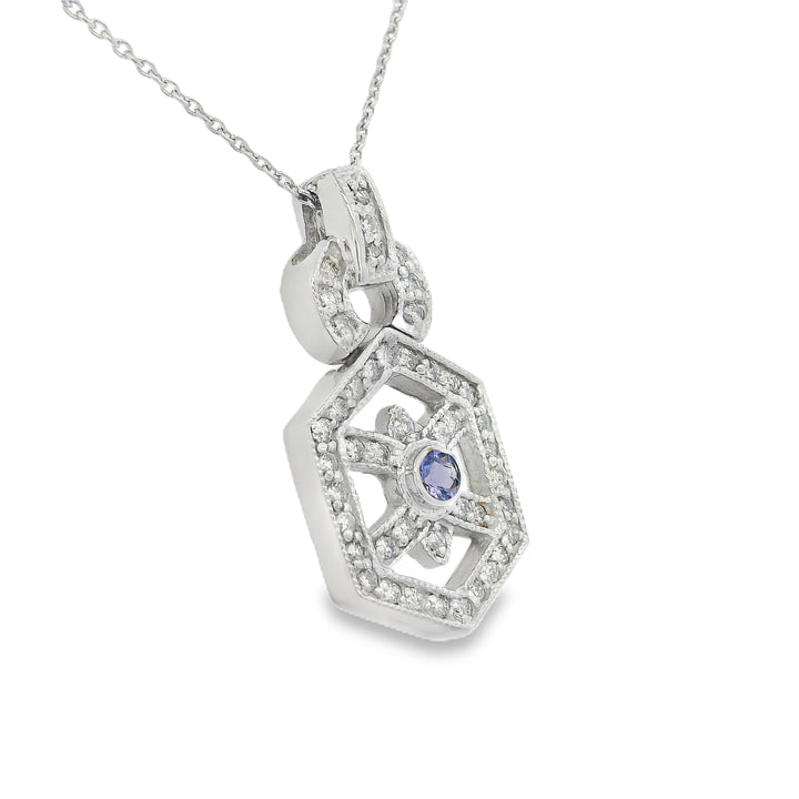 Estate Colored Stone Necklace