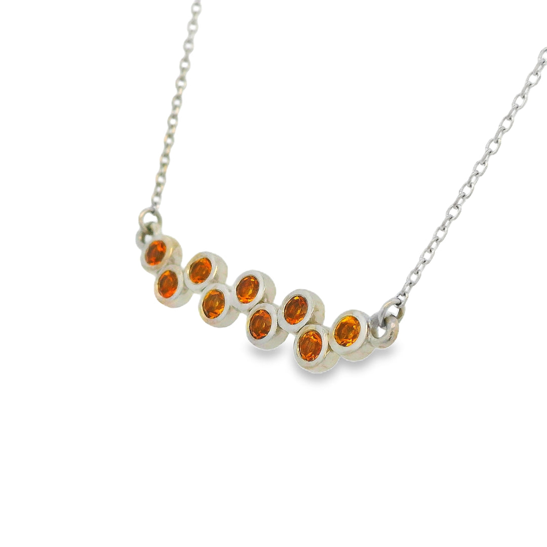 Estate Colored Stone Necklace