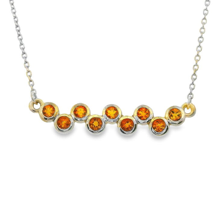 Estate Colored Stone Necklace