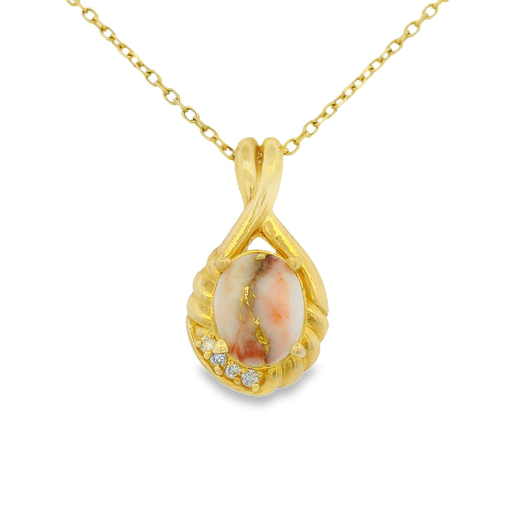 Estate Colored Stone Necklace