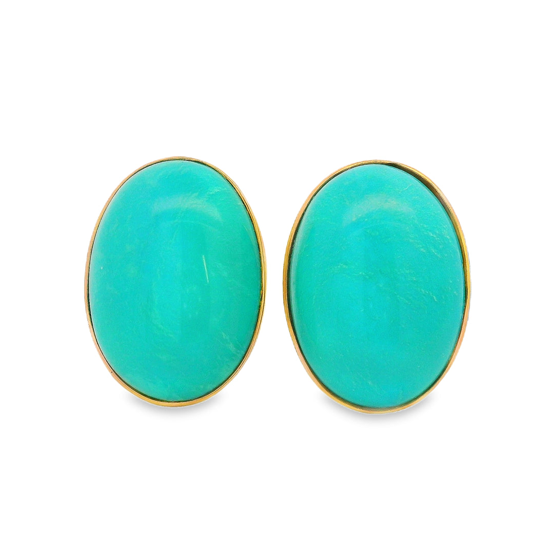 Estate Colored Stone Earrings