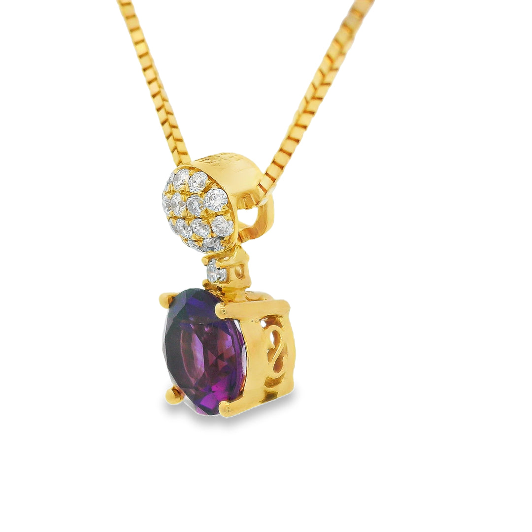 Estate Colored Stone Earrings