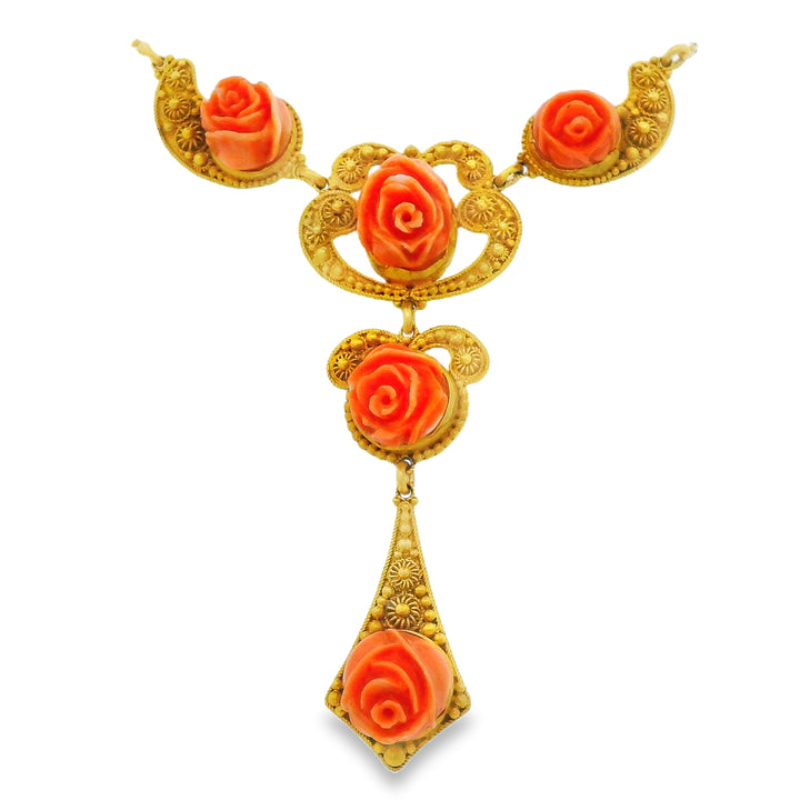 Estate Colored Stone Necklace