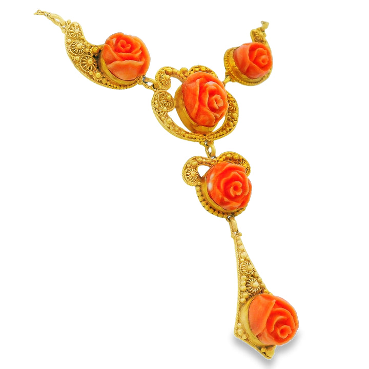 Estate Colored Stone Necklace