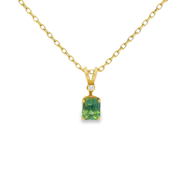 Estate Colored Stone Necklace