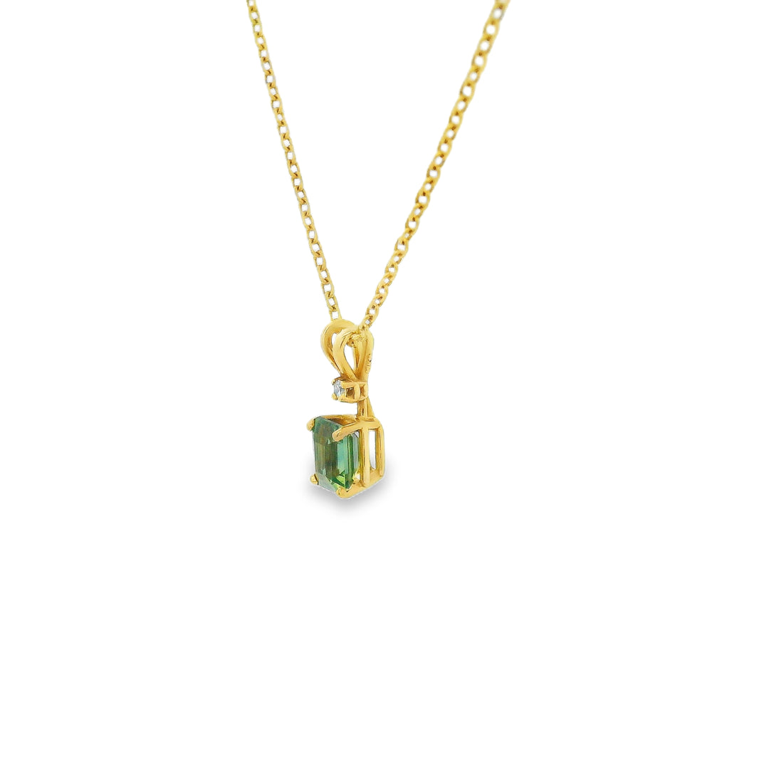 Estate Colored Stone Necklace