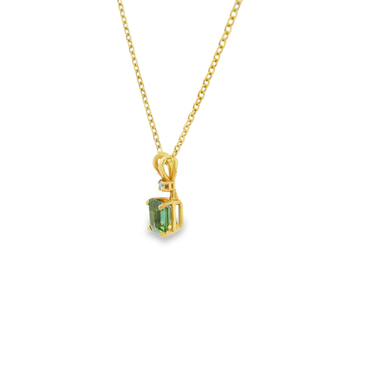 Estate Colored Stone Necklace