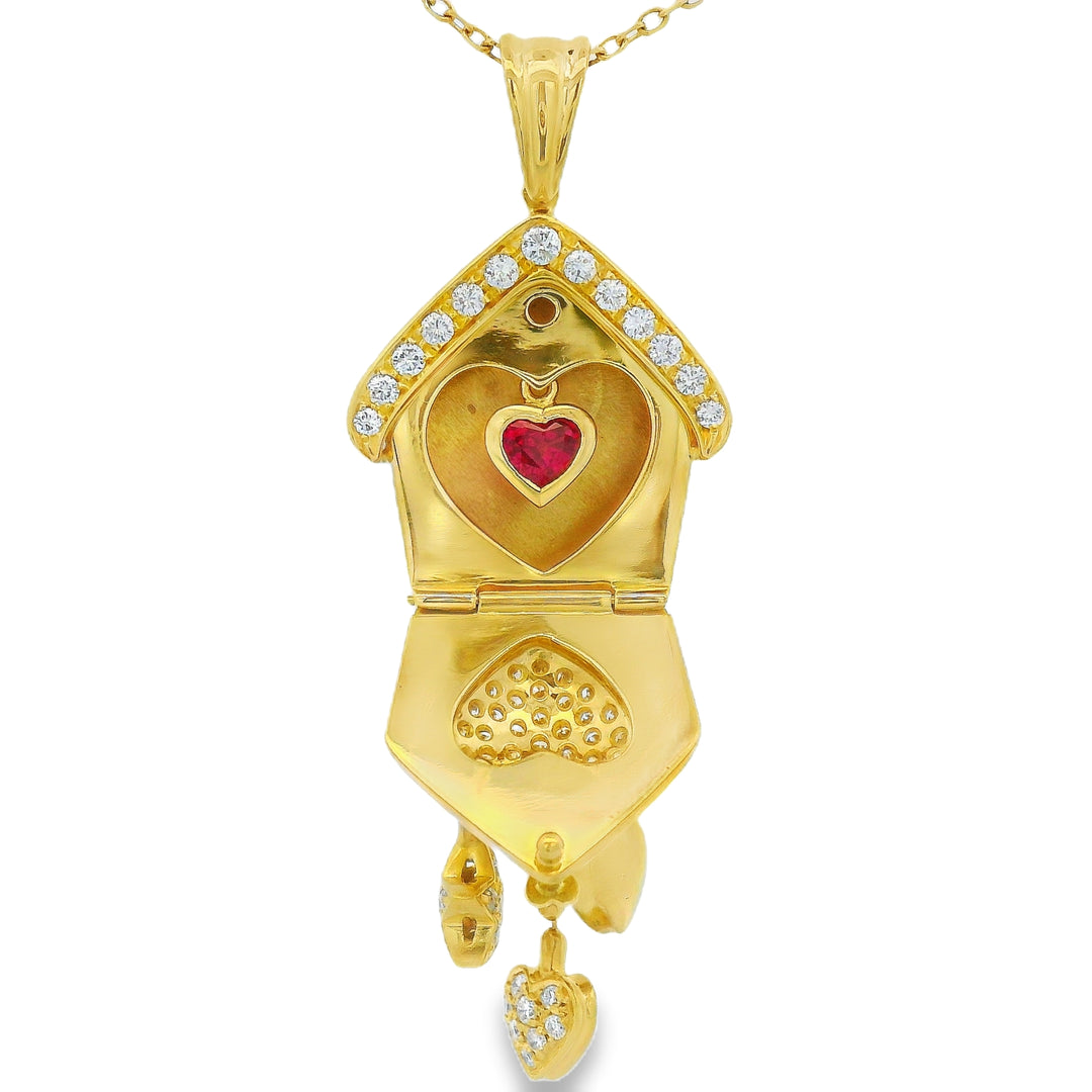Estate Colored Stone Necklace