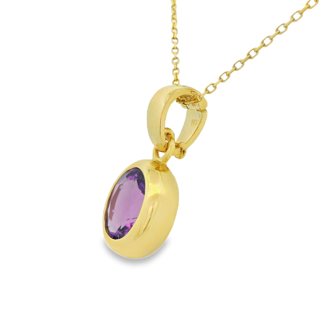 Estate Color Stone Pendant