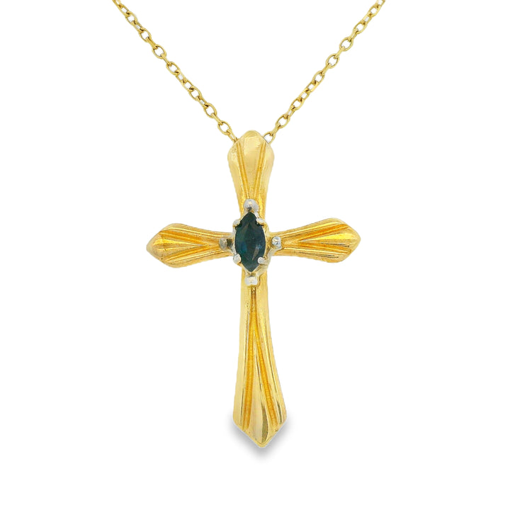 Estate Colored Stone Necklace