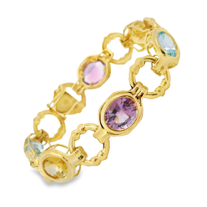 Estate Color Stone Bracelet