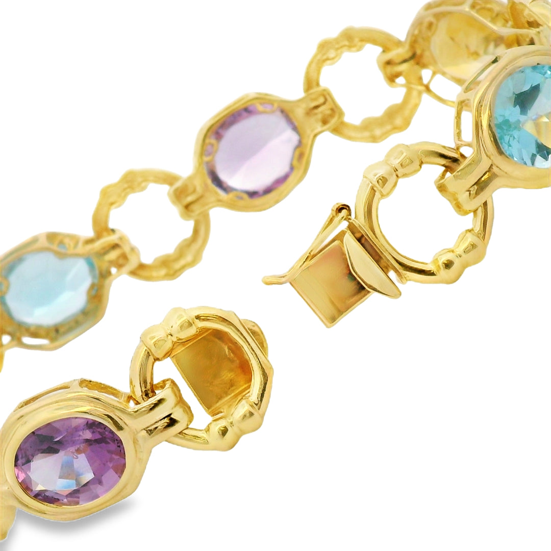 Estate Color Stone Bracelet