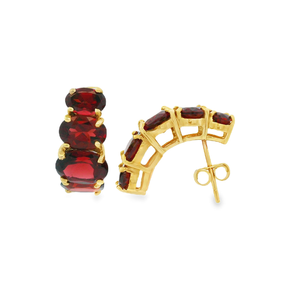 Estate Colored Stone Earrings