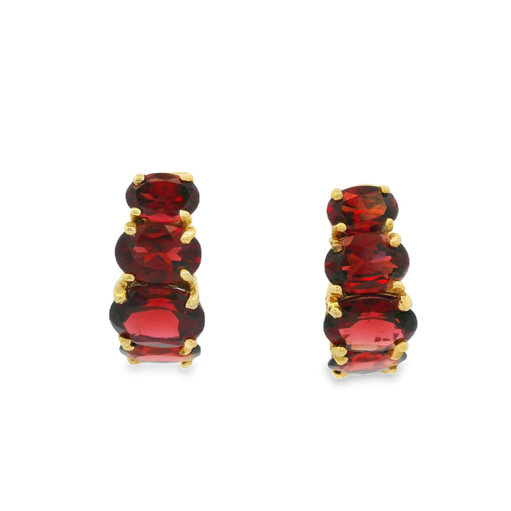 Estate Colored Stone Earrings