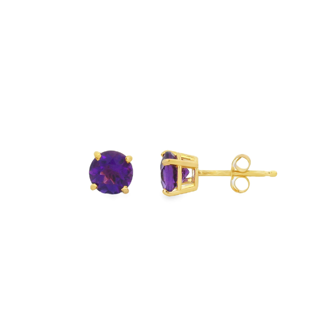 Estate Colored Stone Earrings