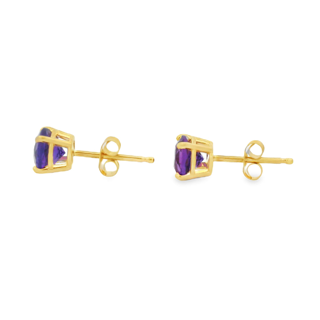 Estate Colored Stone Earrings