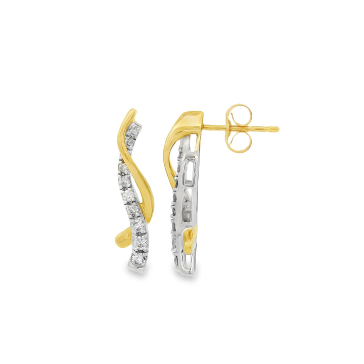 Estate Diamond Earring