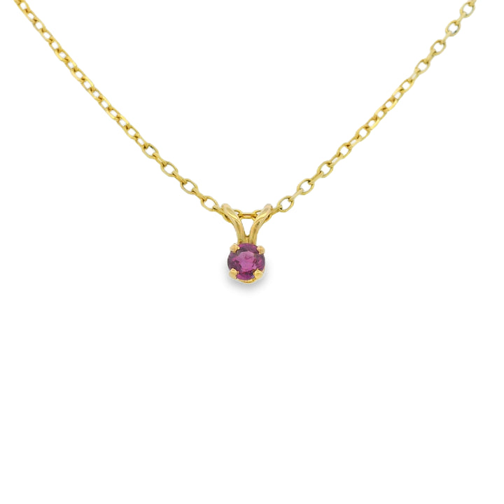 Estate Colored Stone Necklace