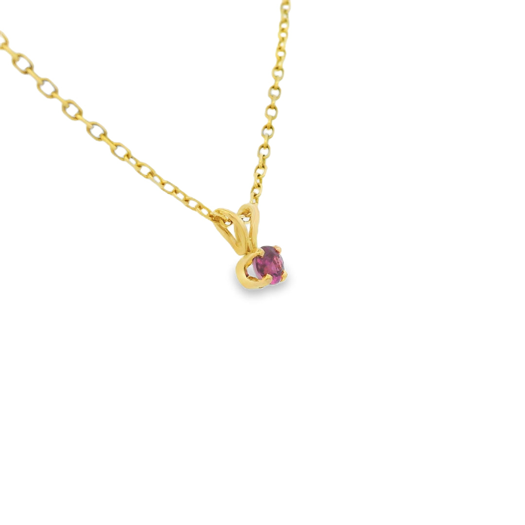 Estate Colored Stone Necklace