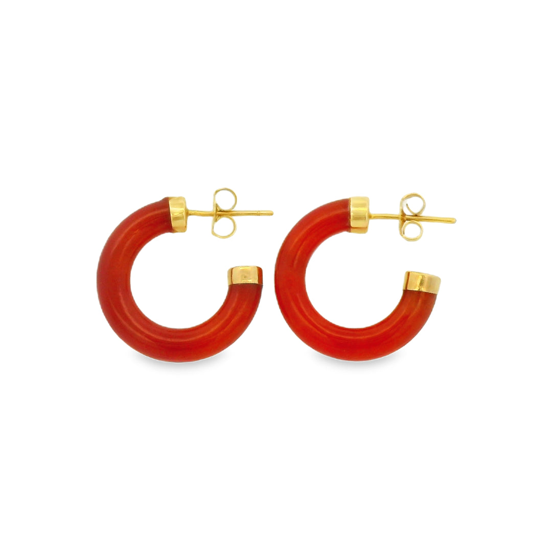 Estate Colored Stone Earrings