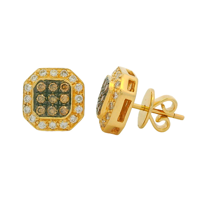 Estate Diamond Earrings