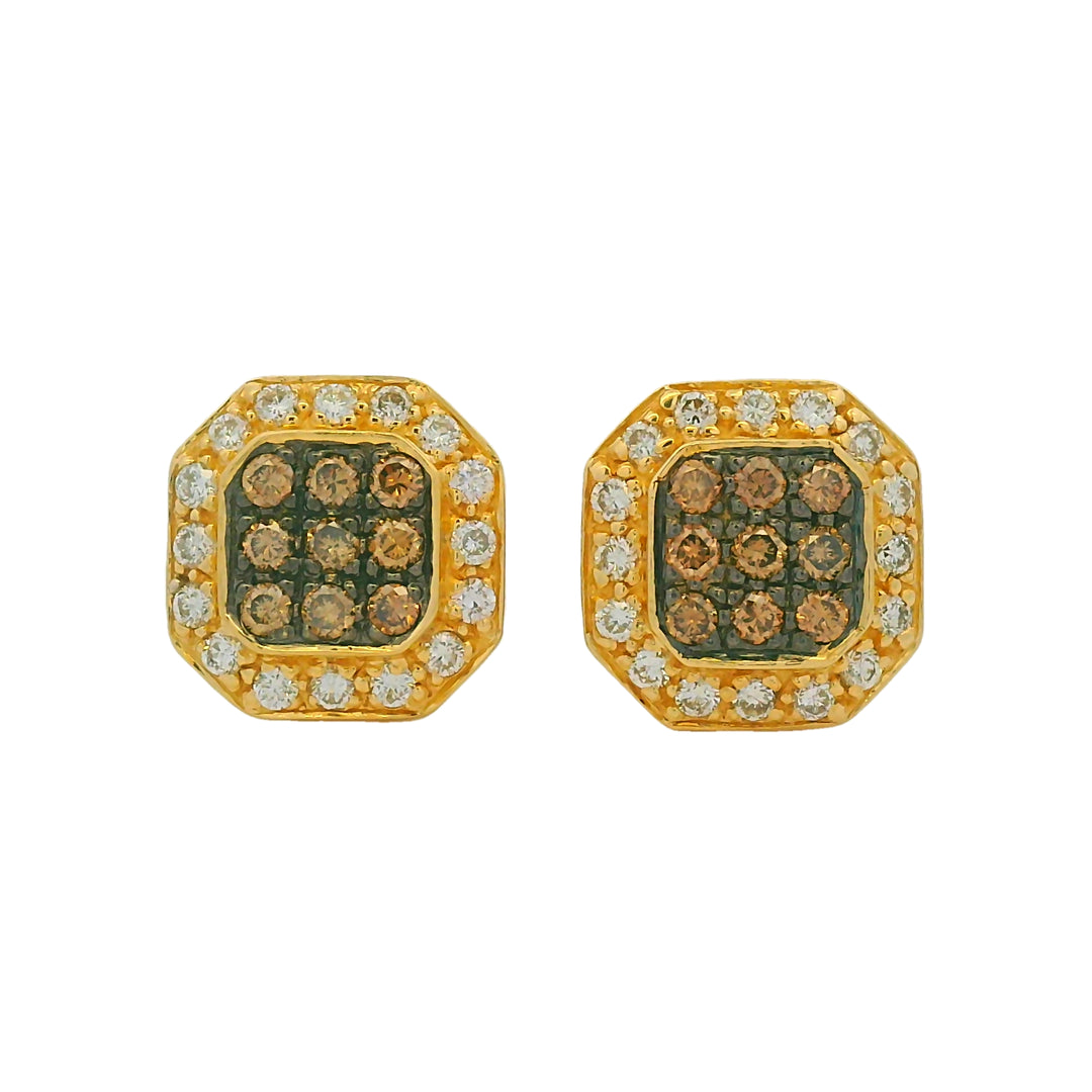 Estate Diamond Earrings