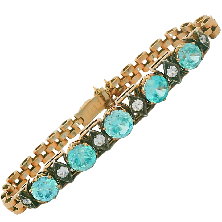 Estate Colored Stone Bracelet