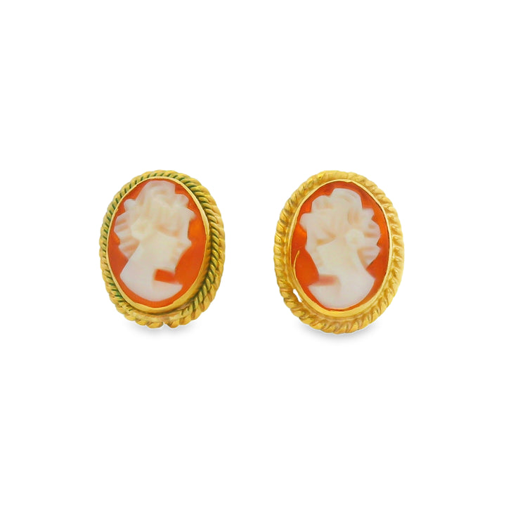 Estate Colored Stone Earrings