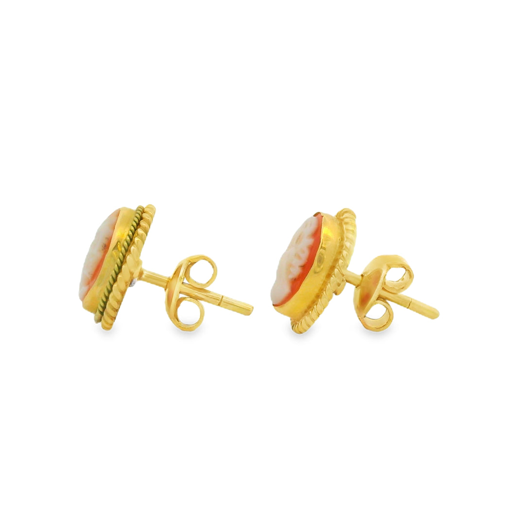 Estate Colored Stone Earrings