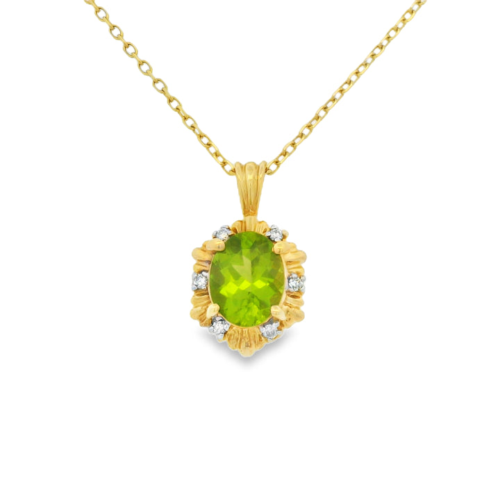 Estate Colored Stone Necklace