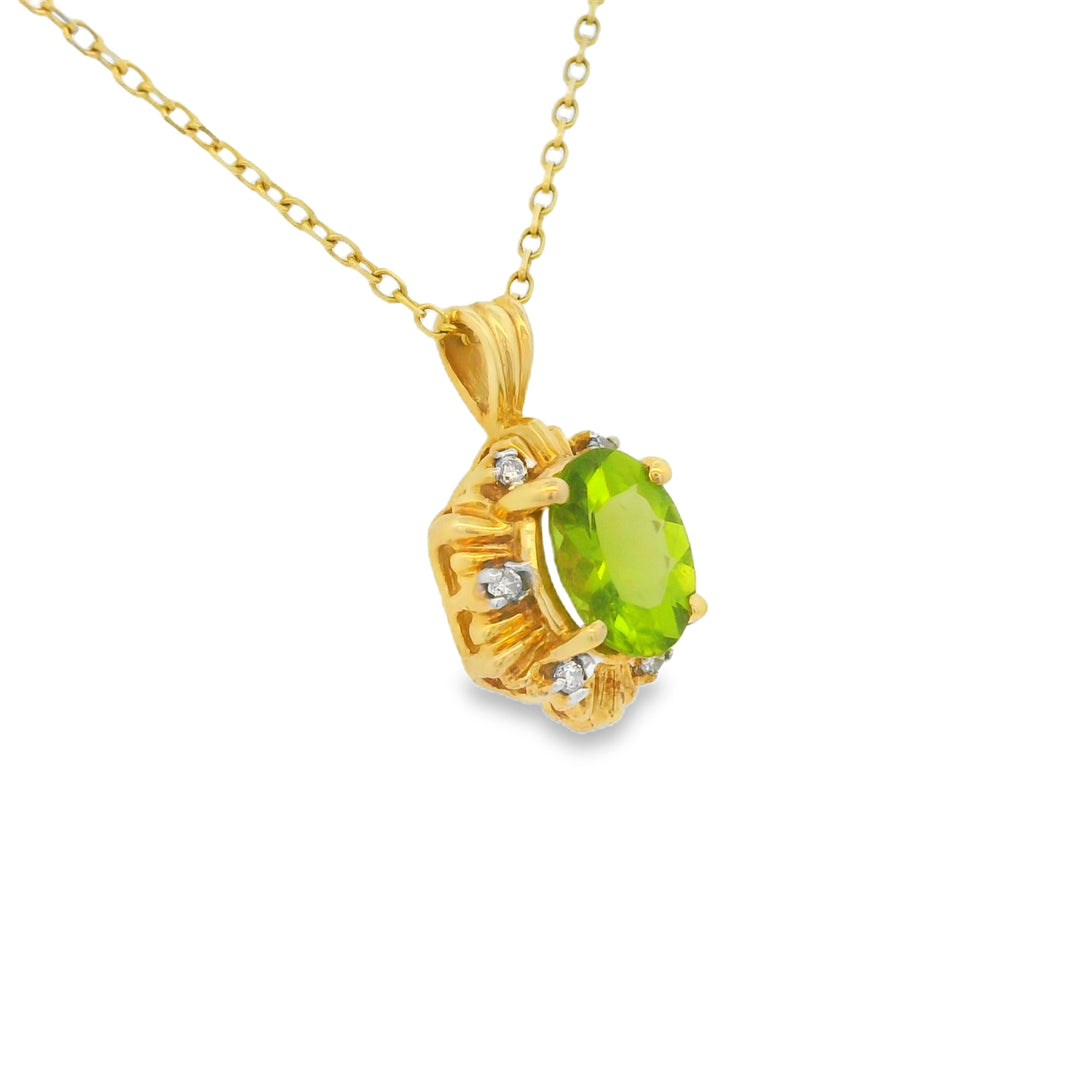 Estate Colored Stone Necklace