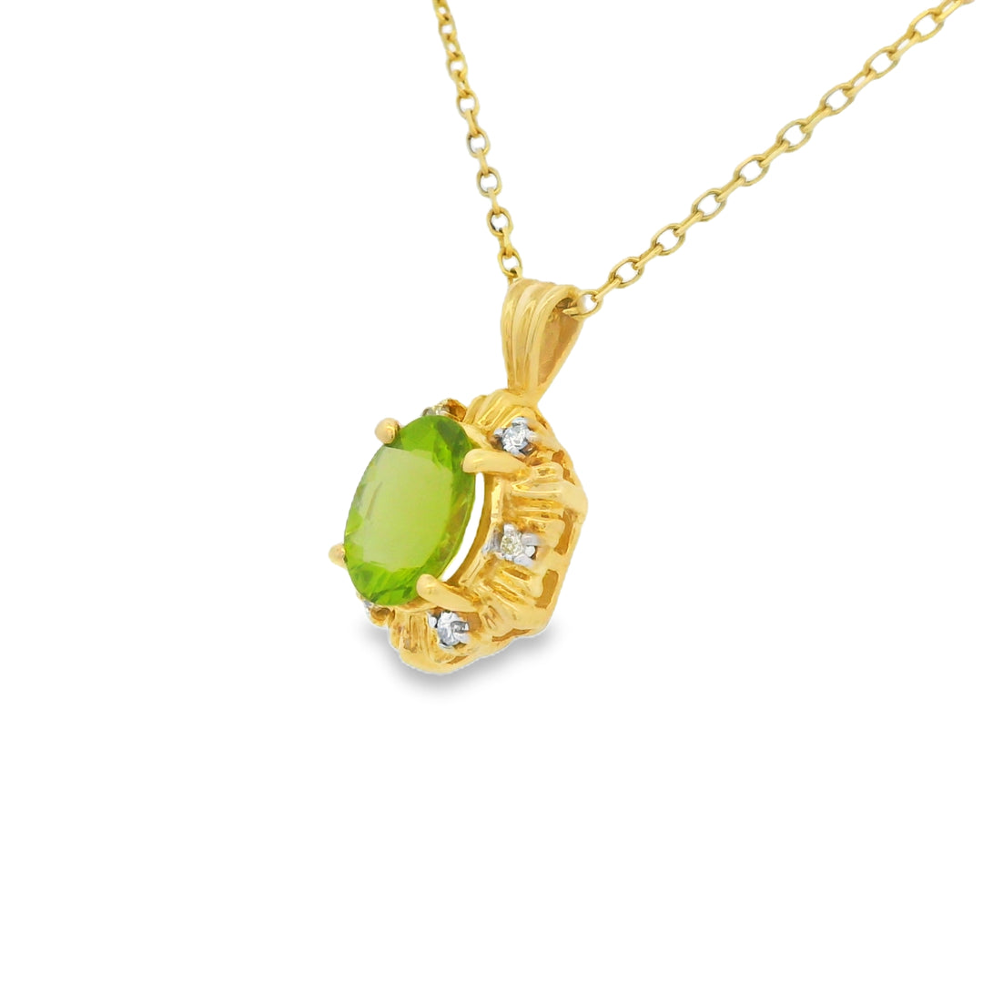 Estate Colored Stone Necklace