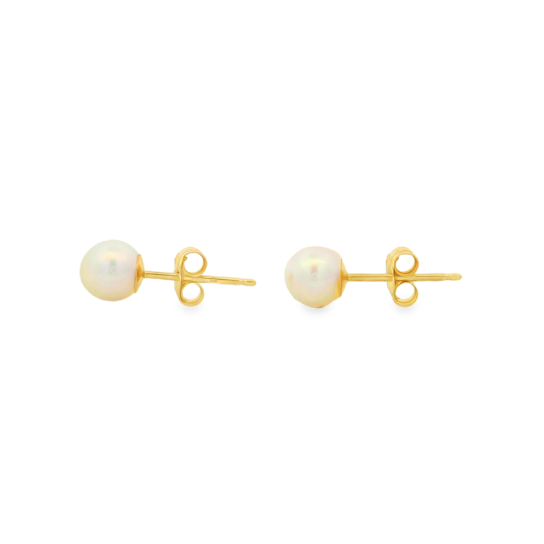 Estate Color Stone Earring