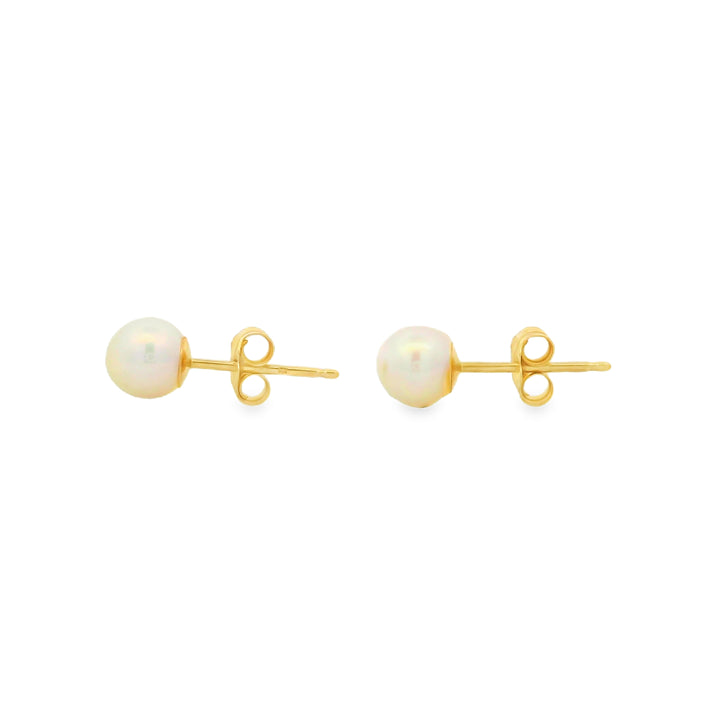 Estate Color Stone Earring
