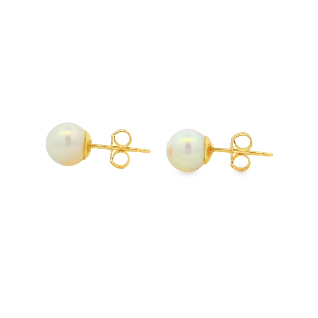 Estate Color Stone Earring