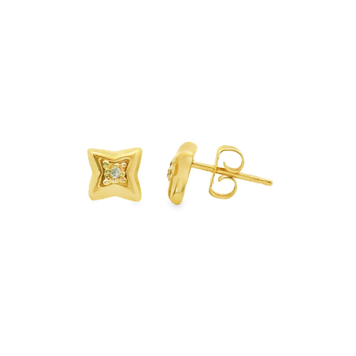 Estate Diamond Earrings