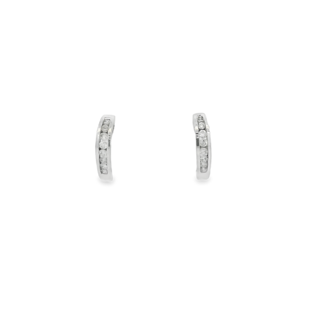 Estate Diamond Earrings