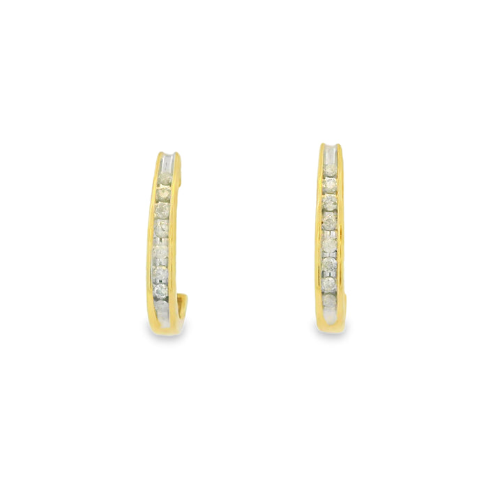 Estate Diamond Earrings