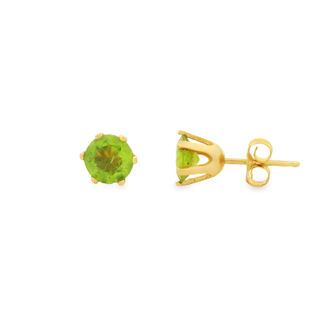 Estate Colored Stone Earrings