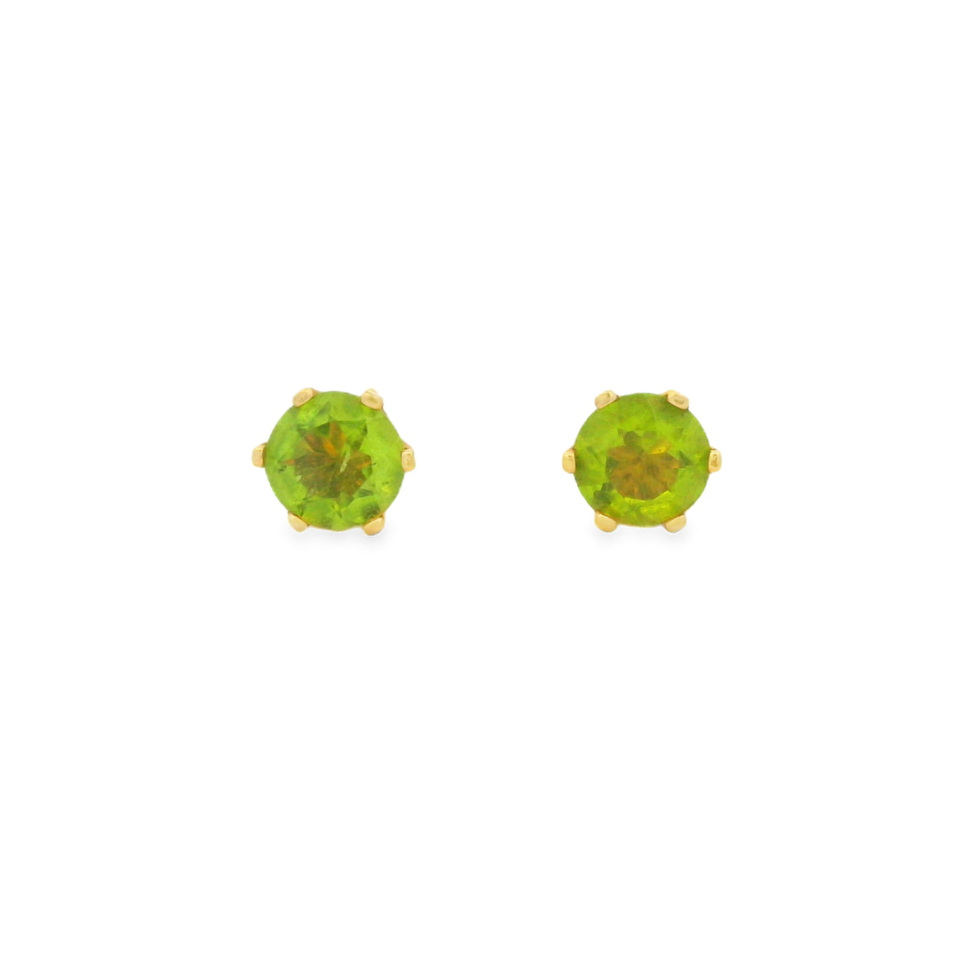Estate Colored Stone Earrings