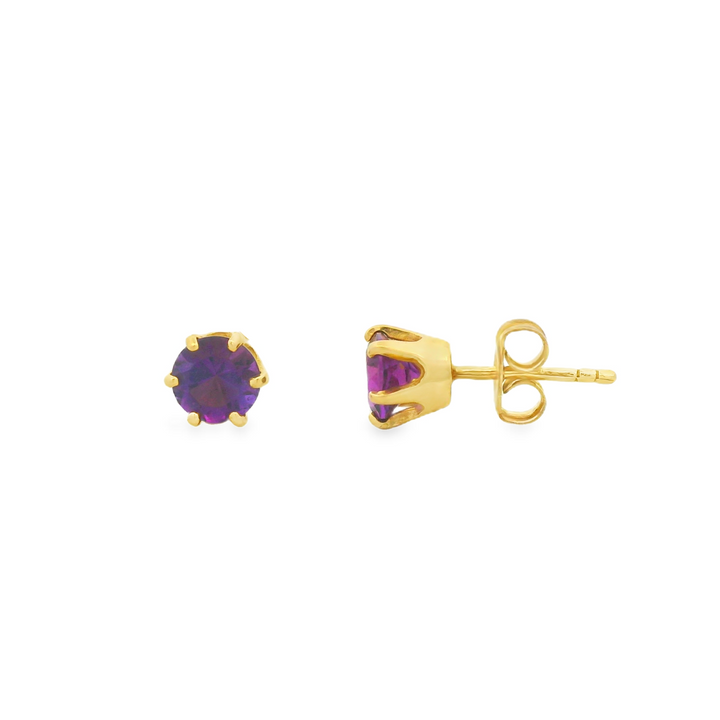 Estate Colored Stone Earrings