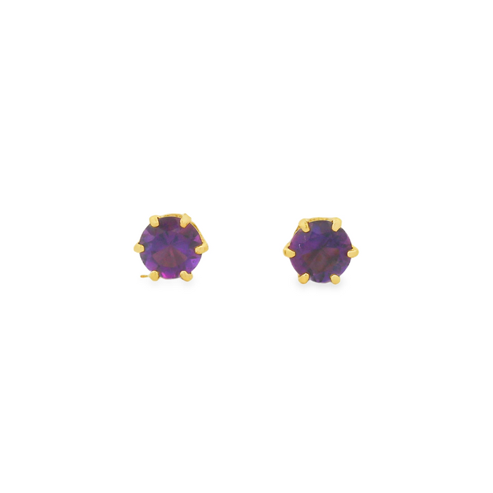 Estate Colored Stone Earrings