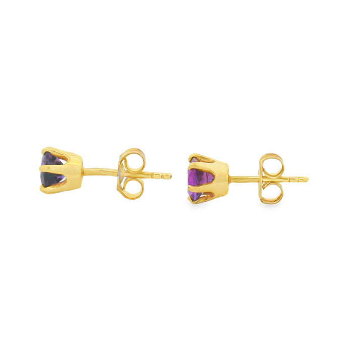 Estate Colored Stone Earrings