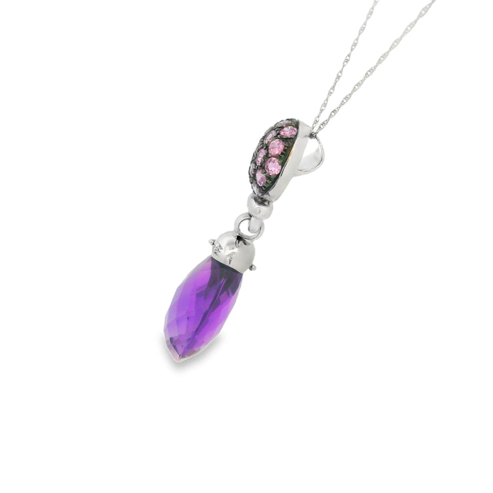 Estate Colored Stone Necklace