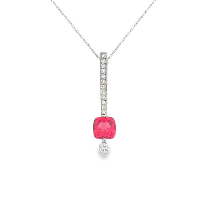 Estate Colored Stone Necklace