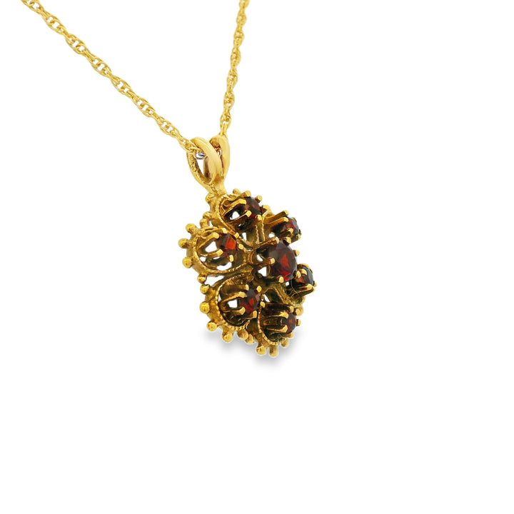 Estate Colored Stone Necklace