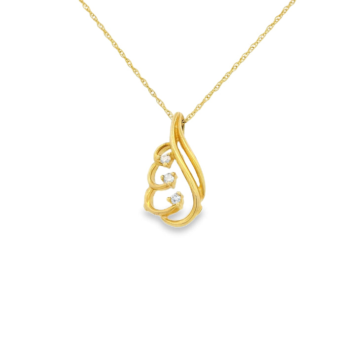 Estate Diamond Pendants
